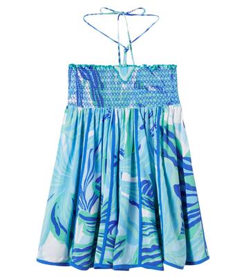 Cycas printed dress | Poupette St Barth Kids