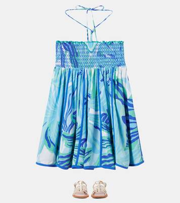 Cycas printed dress | Poupette St Barth Kids