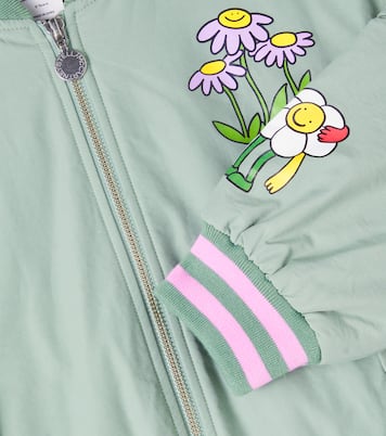 Chaqueta bomber en mezcla de algodón | Stella McCartney Kids