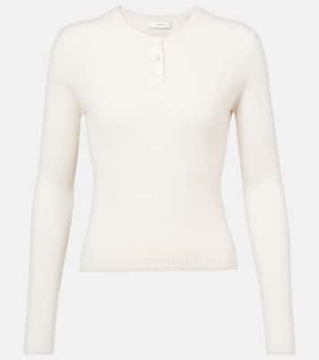 Henley-Top aus Kaschmir und Seide | Vince