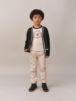 Akiva printed cotton jersey T-shirt | Bonpoint