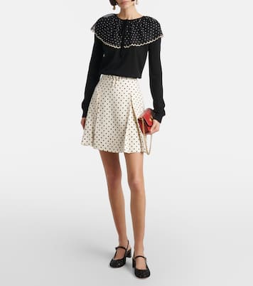 Leather-trimmed slingback pumps | Gianvito Rossi