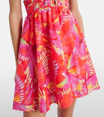 Bedrucktes Minikleid aus Baumwolle | Farm Rio