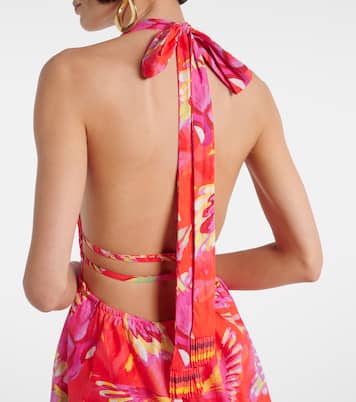 Bedrucktes Minikleid aus Baumwolle | Farm Rio