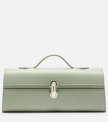 Tote Bag Slim Symmetry aus Leder | Savette