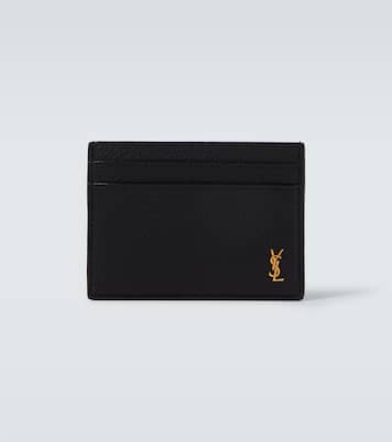 Tiny Cassandre leather card holder | Saint Laurent