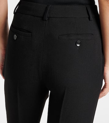 High-rise wool flared pants | Etro