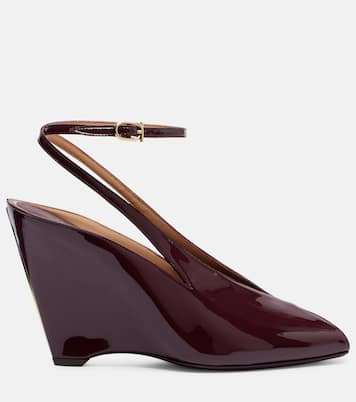 Arcadia 95 patent leather sandals | Ferragamo