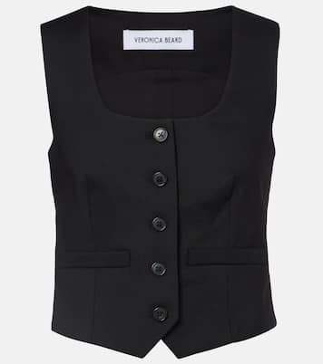 Morris wool vest | Veronica Beard