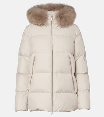 Daunenjacke Laichefur mit Shearling | Moncler