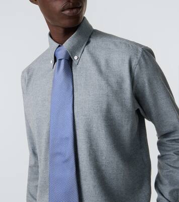 Hemd aus Baumwollflanell | Charvet
