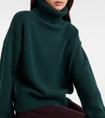 Rollkragenpullover Crop Xtra aus Kaschmir | Extreme Cashmere
