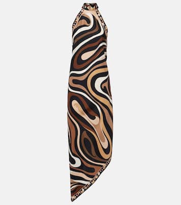 Midikleid Marmo aus Seidensatin | Pucci