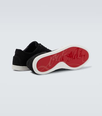 Baskets Chambelisneak en daim | Christian Louboutin