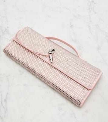 Andiamo Small embellished leather clutch | Bottega Veneta