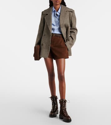 Very Cortina suede lace-up boots  | Aquazzura