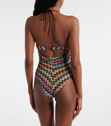 Zigzag lamé swimsuit | Missoni