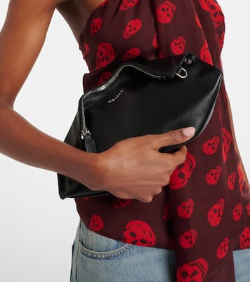 Manta Small leather clutch | McQueen