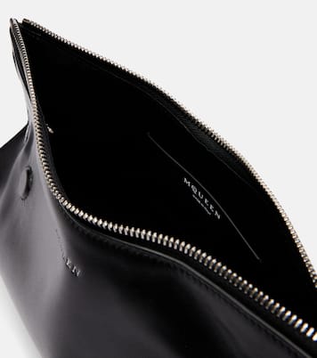 Manta Small leather clutch | McQueen