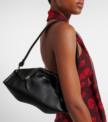 Manta Small leather clutch | McQueen