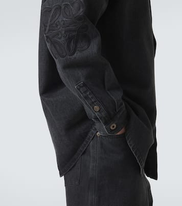 Surchemise Anagram en jean  | Loewe