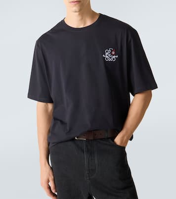 x Louis Wain camiseta de jersey de algodón con anagrama | Loewe