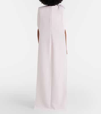 Robe Lennox aus Crêpe | Safiyaa