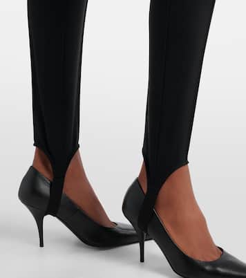 Legging fuseau en laine mélangée | Mugler