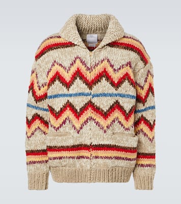 Cardigan en jacquard de laine et cachemire | Visvim