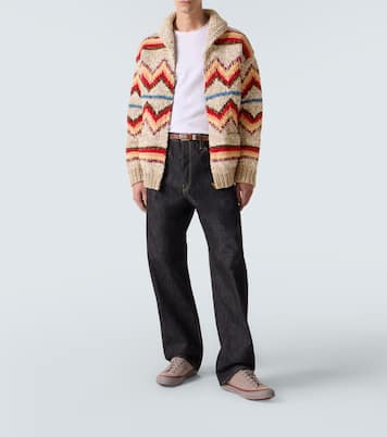 Cardigan en jacquard de laine et cachemire | Visvim