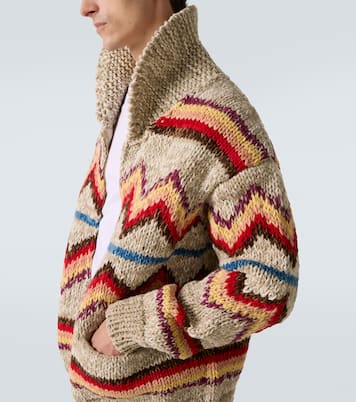 Cardigan en jacquard de laine et cachemire | Visvim