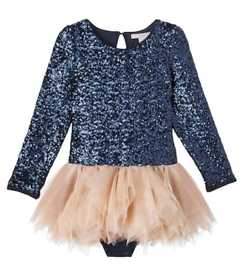 Ballerina tulle-trimmed sequined dress | Konges Sløjd