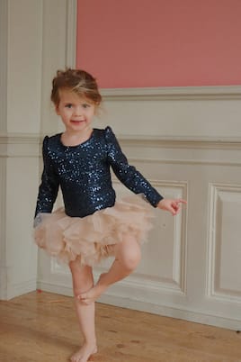 Ballerina tulle-trimmed sequined dress | Konges Sløjd