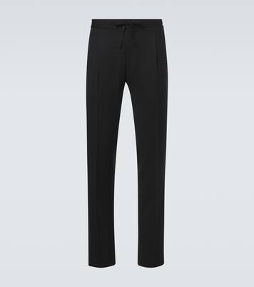 Pantaloni tapered in lana vergine | Lardini
