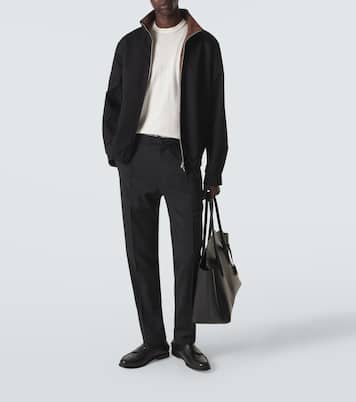 Pantaloni tapered in lana vergine | Lardini