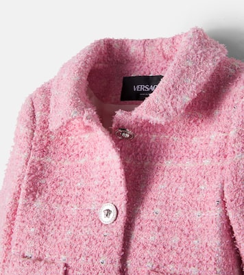 Jacke Medusa aus Tweed | Versace Kids