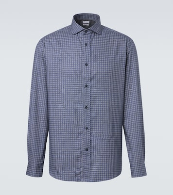 Printed cotton shirt | Brunello Cucinelli