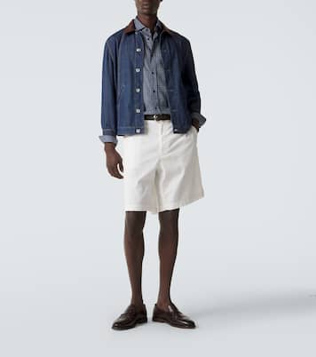 Printed cotton shirt | Brunello Cucinelli