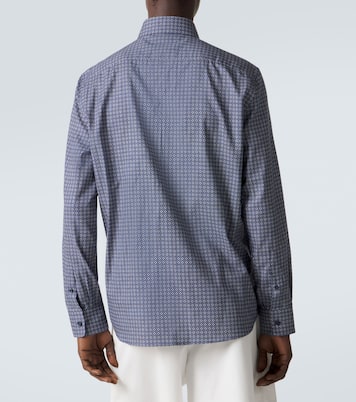 Printed cotton shirt | Brunello Cucinelli