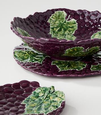 Insalatiera Grapes in terracotta | Bordallo Pinheiro