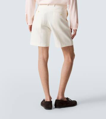 Short en laine, coton et lin | Auralee