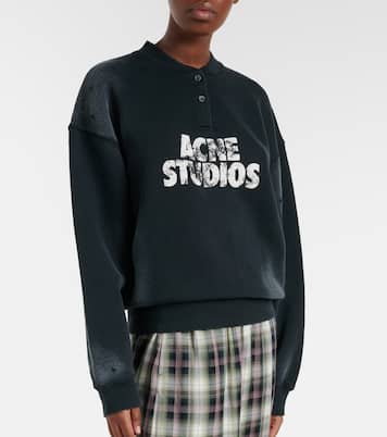Sweat-shirt en coton à logo | Acne Studios