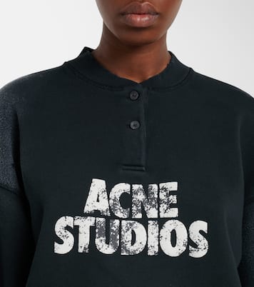Sweat-shirt en coton à logo | Acne Studios