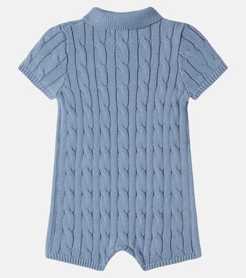 Baby cable-knit cotton onesie | Polo Ralph Lauren Kids