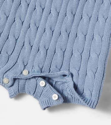 Baby cable-knit cotton onesie | Polo Ralph Lauren Kids