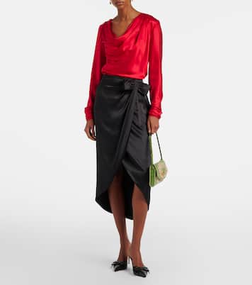 Borsa a spalla DeVain in velluto | Valentino Garavani