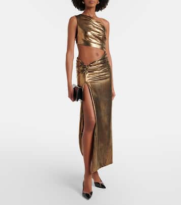 Cutout one-shoulder maxi dress | Roberto Cavalli