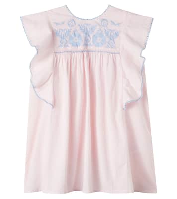 Taliana embroidered cotton dress | Louise Misha