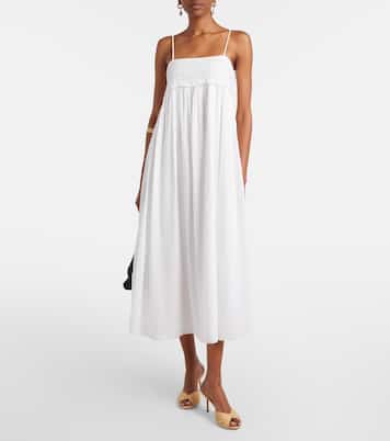 Midikleid Danielle aus Baumwolle und Spitze | Posse