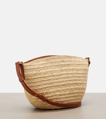 Paula's Ibiza – Borsa a tracolla Eclipse in rafia | Loewe